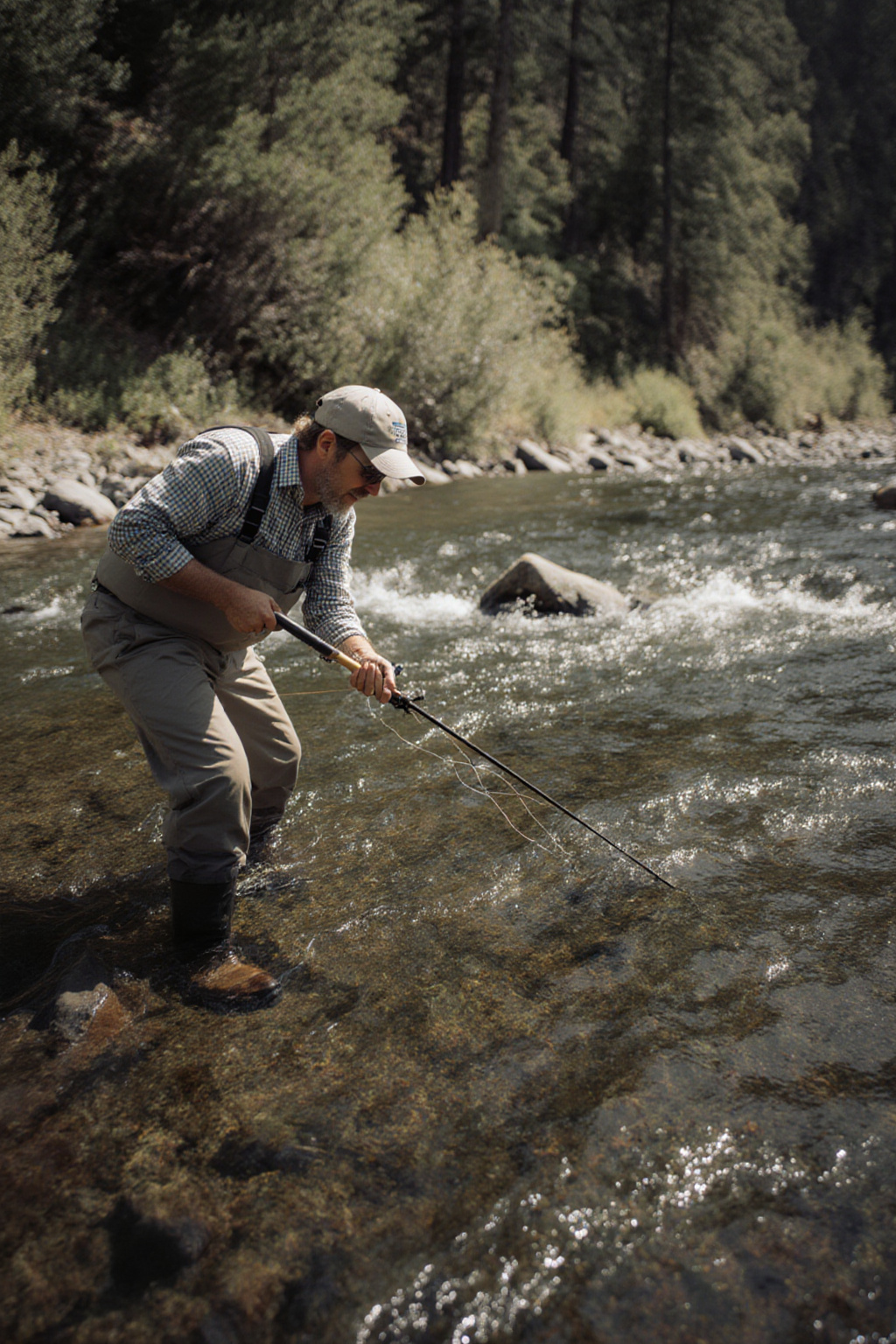 Access on the McCloud : Fly fishing access and camping near Mount Shasta, Dunsmuir and McCloud