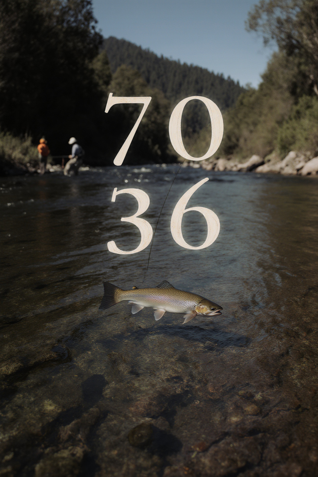 The four numbers behind any report : McCloud River fly fishing report and Upper Sacramento river conditions